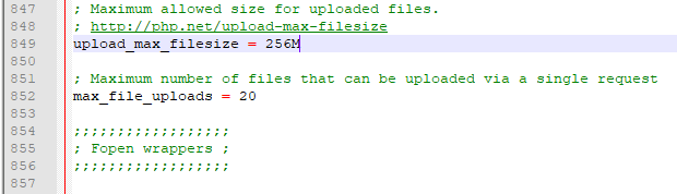 Cara Mengatasi Error upload_max_filesize di PHP 3 Cara Mengatasi Error upload_max_filesize di PHP