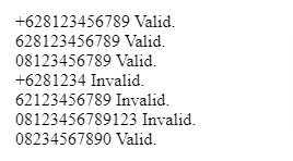 Cara Validasi Nomor HP Indonesia dengan Regex di PHP 2 Cara Validasi Nomor HP Indonesia dengan Regex di PHP