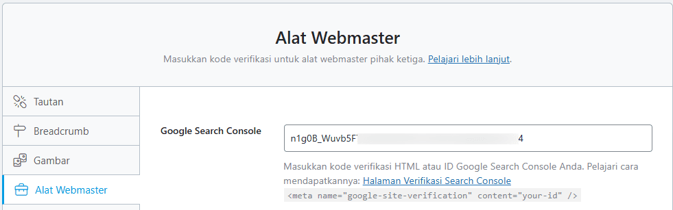 Cara Verifikasi Website ke Google Search Console di WordPress
