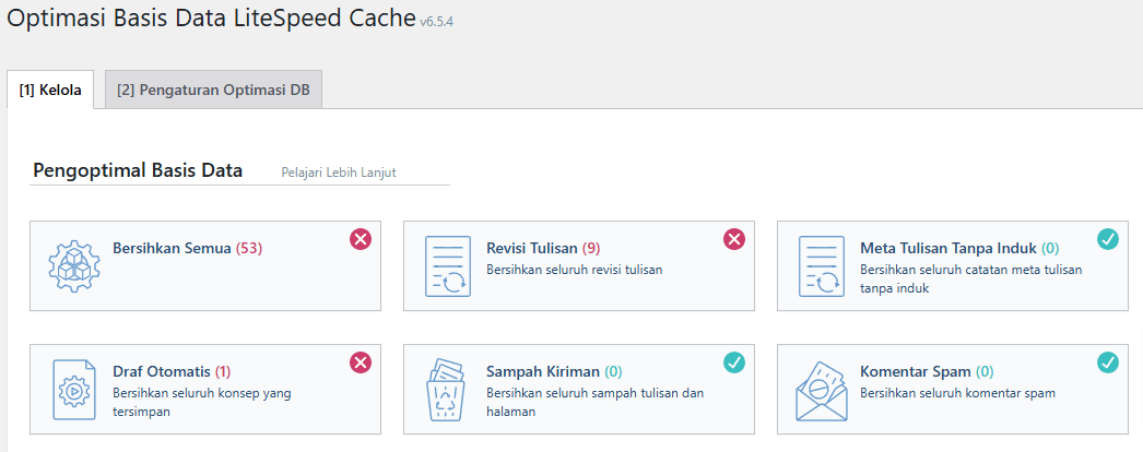 Tutorial Cara Setting Plugin LiteSpeed Cache di WordPress