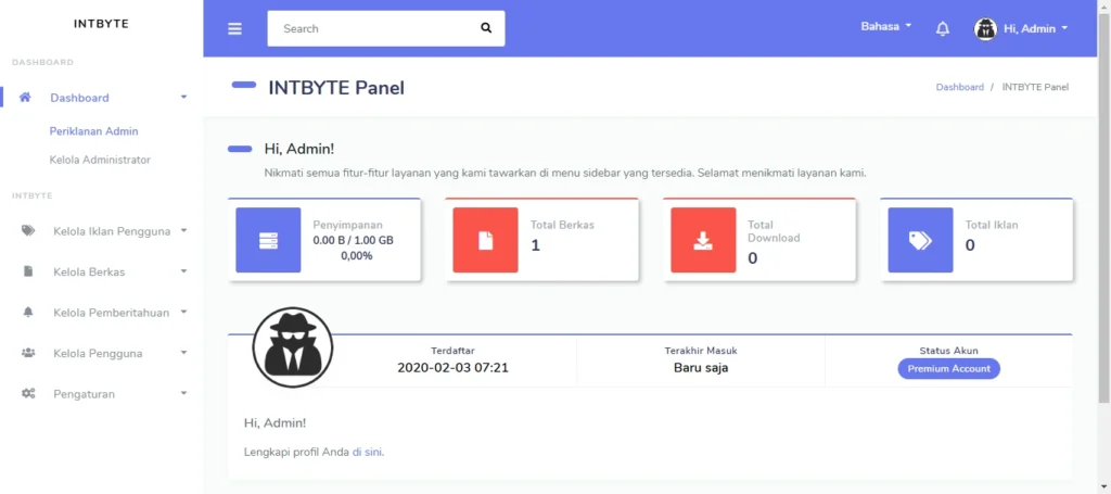 Source Code File Sharing PHP Berbasis Web Gratis