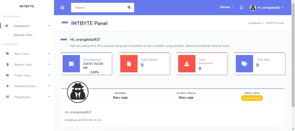 Source Code File Sharing PHP Berbasis Web Gratis