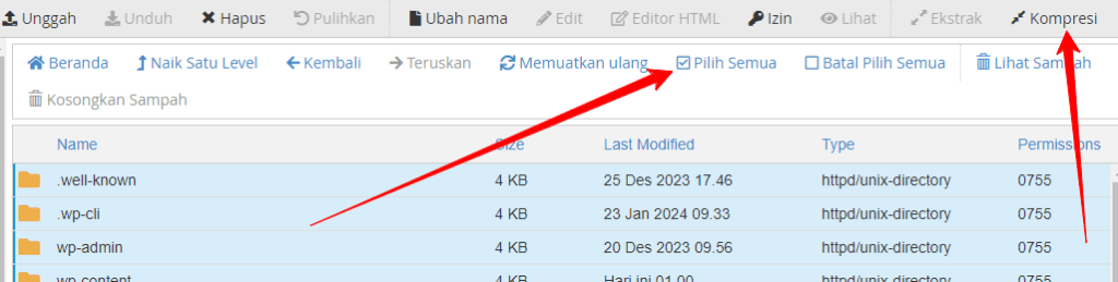 Cara Backup WordPress di cPanel Secara Manual dengan Mudah