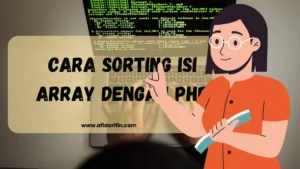 Cara Sorting Isi Array dengan PHP