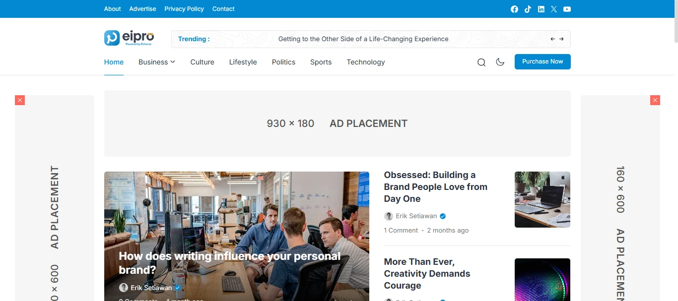 5 Tema WordPress Premium Indonesia Terpopuler