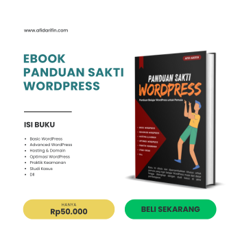 Ebook Panduan Sakti WordPress