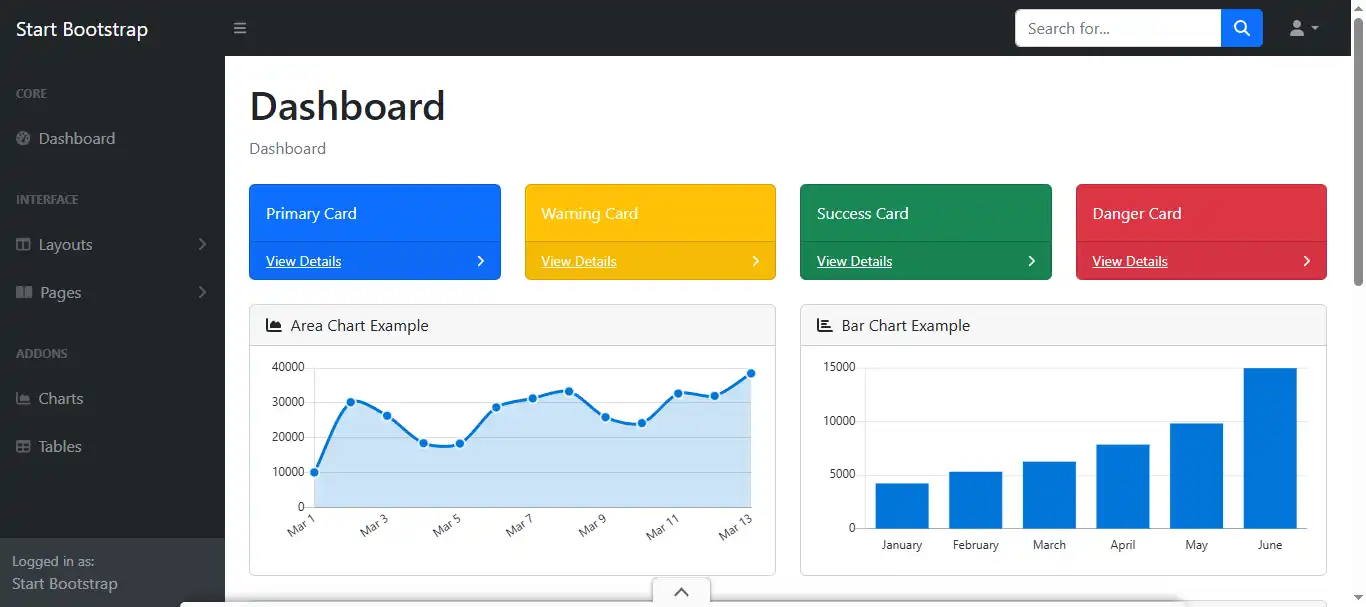 5 Template Admin Bootstrap Gratis Terpopuler