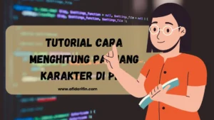 Tutorial Cara Menghitung Panjang Karakter di PHP